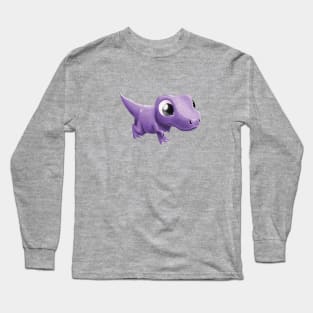 Little Purple T-Rex Long Sleeve T-Shirt